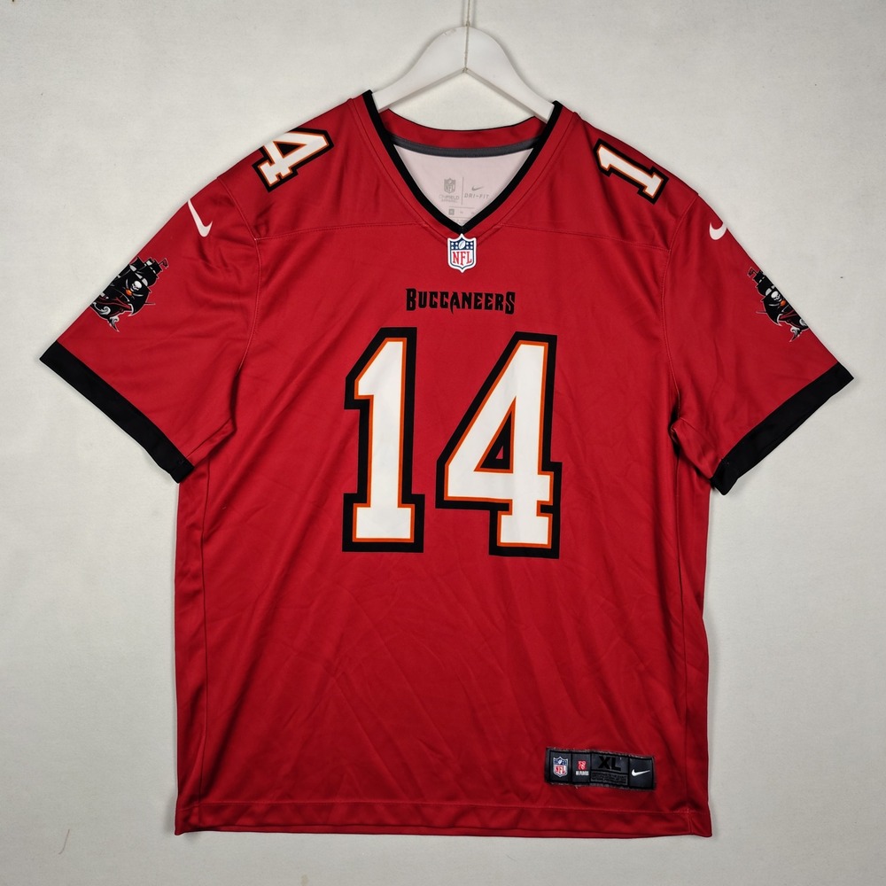 Nike NFL Tampa Bay Buccaneers Chris Godwin 14 Jersey Mens XL Red Dri-FIT